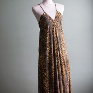 Tolani Snake Skin Pattern Sun Dress